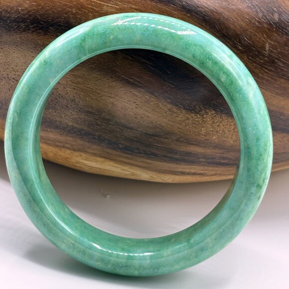 Onyx Natural Marble Jadeite Color Handmade Bracelet Stone Bracelets For Women - Picture 10 of 10